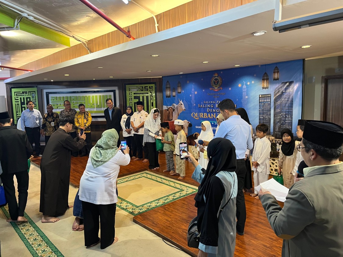 PT. Sampoerna Gold Indonesia Rayakan Idul Adha Bersama Masyarakat dan Anak Yatim